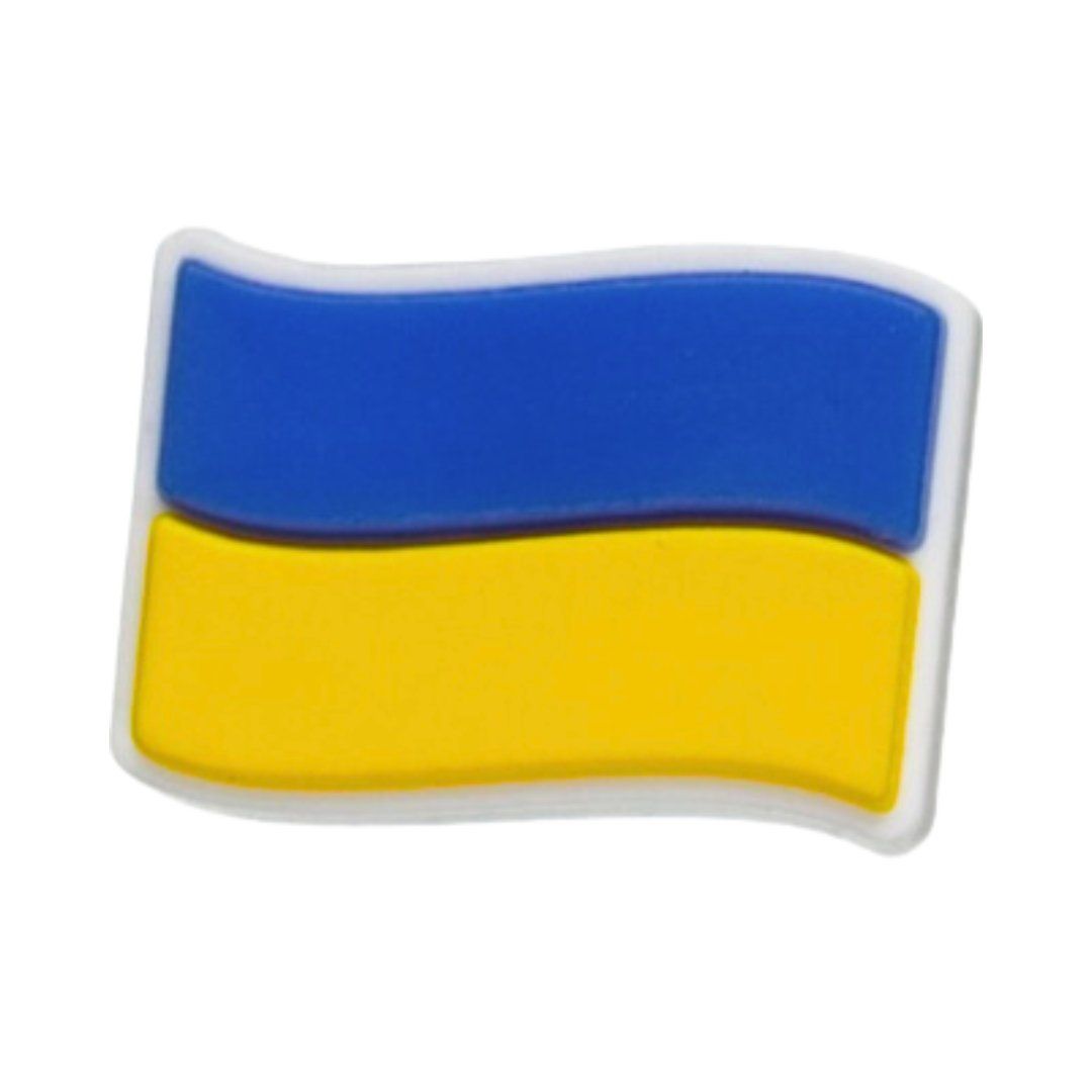 Jibbitz Ukrainian flag | Джибітс Прапор України 250 фото поспішай обрати наймодніші товари Crocs