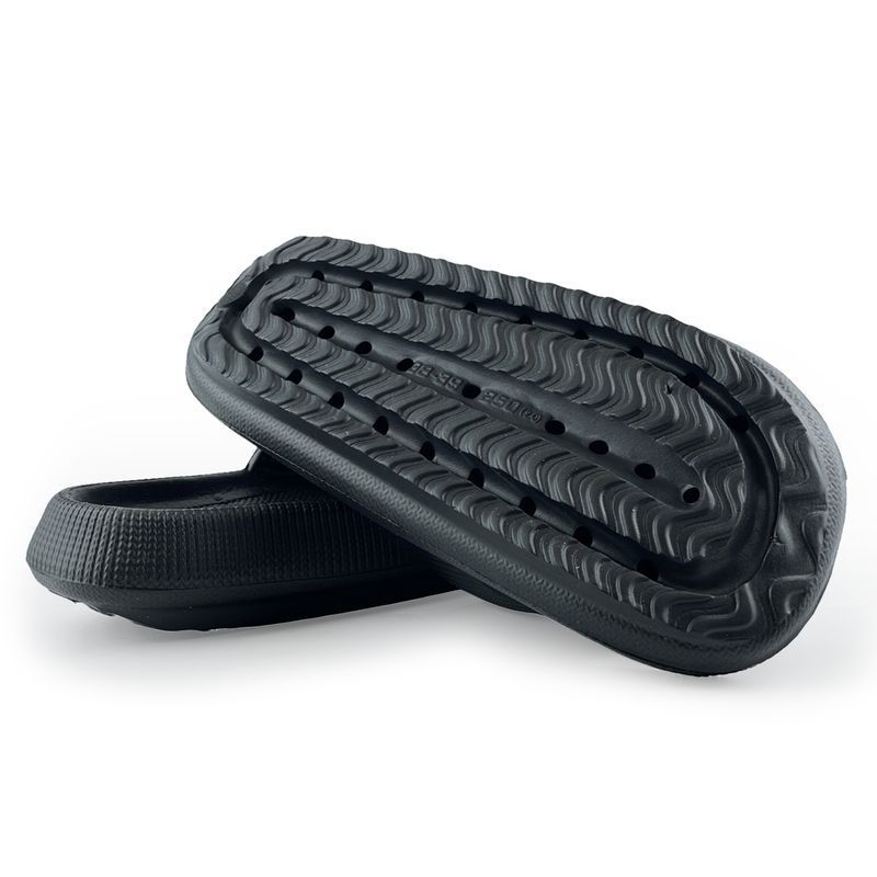 Шльопанці Shoozy колос black 38-39