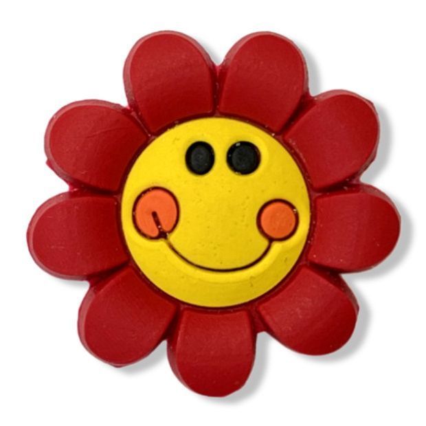 Jibbitz Red Flower | Джибітс Червона квітка 67 фото поспішай обрати наймодніші товари Crocs