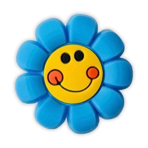 Jibbitz Blue Flower | Джибітс Синя квітка 68 фото поспішай обрати наймодніші товари Crocs