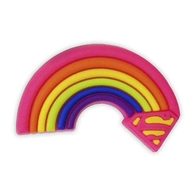 Jibbitz Super Rainbow | Джибітс Супервеселка 195 фото поспішай обрати наймодніші товари Crocs